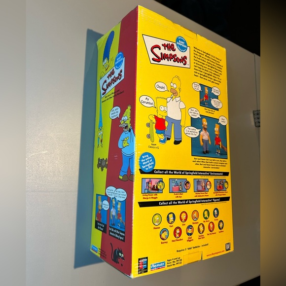 The Simpsons BART Talking Doll Playmates 2000 Interactive Y2K Rare Collectible - Picture 7 of 16